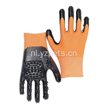 Handschoenen voor het reinigen van huisdieren